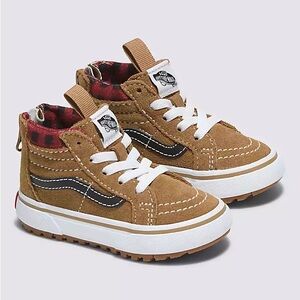 Vans Kids Tan High-Top Sneakers